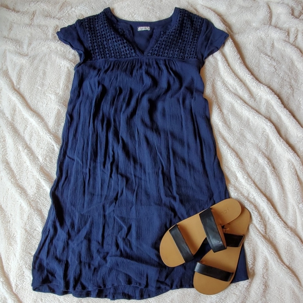 Navy Blue Summer Dress